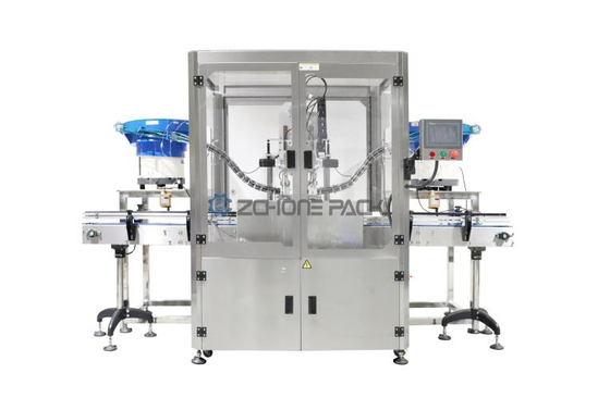 Cheese Stuffed Olives Automatic Screw Capping Machine For Glass Jars