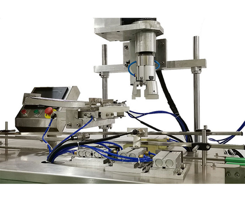 Cheese Stuffed Olives Automatic Screw Capping Machine For Glass Jars