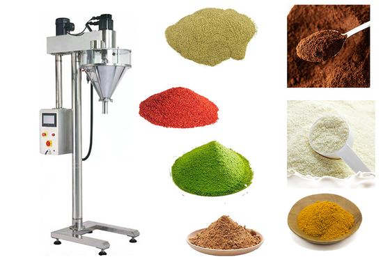 Auger Filler For Coffee Milk Powder Flour Product With Independent Support