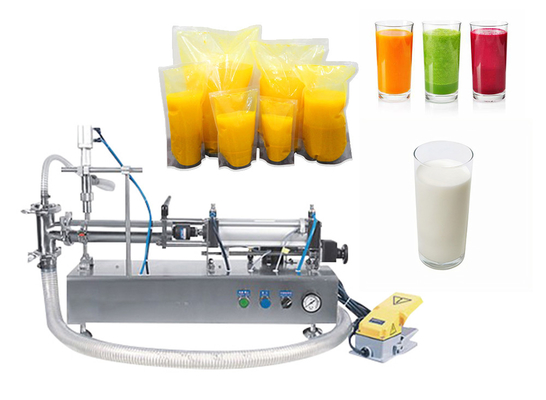 Automatic Metering Equipment Liquid Packaging Machine Liquid Pump Milk Juice