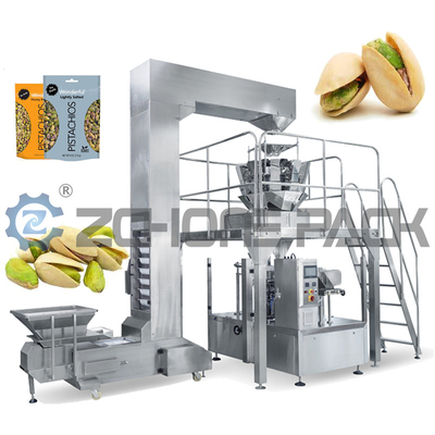 Transparent Composite Bag Stand Up Packing Machine Aluminum Foil Composite Bag