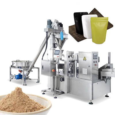 Transparent Composite Bag Stand Up Packing Machine Aluminum Foil Composite Bag