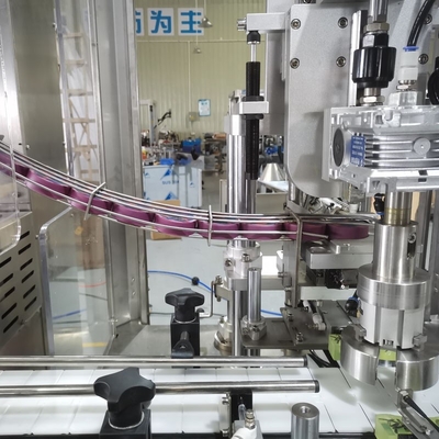 Automatic Dust Capping Machine Milk Filling Machine Biscuits Potato Chips Capping