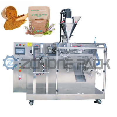 Horizontal Doypack Packing Machine Automatic Flour Bag Ginger Packaging