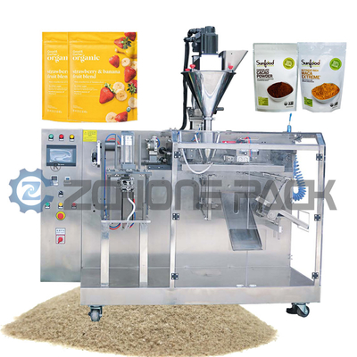 Horizontal Doypack Packing Machine Automatic Flour Bag Ginger Packaging