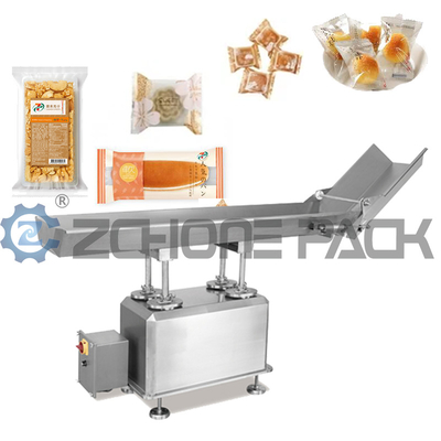 Horizontal Fastback Motion Conveyor Belt Rewind For Packing Machine