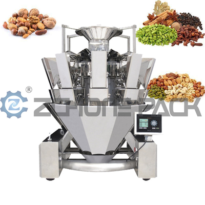 Packaging Machine Accessories Ten Head Scale Particle Weighing Device