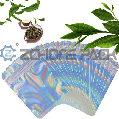 Prefabricated Bag Three Side Sealing Food Packaging Pouch Multi Layer Composite