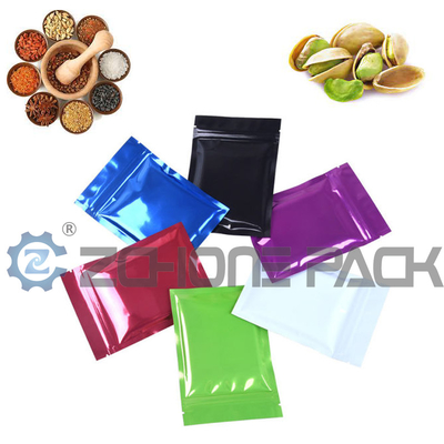 Prefabricated Bag Three Side Sealing Food Packaging Pouch Multi Layer Composite