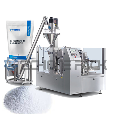 Accuracy Powder Packaging Machine Automatic Measuring High Speed Multi Station Bagging