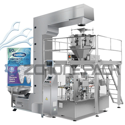 Fully Automatic Dental Floss Packaging Machine With Multi-Function Counting And Sealing