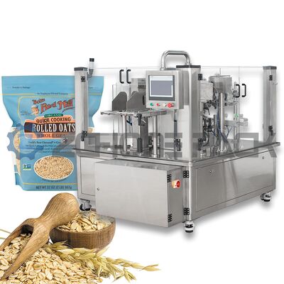 Oatmeal Packaging Machine Food Grain Particle Automatic Weighing Pre-Made Bag Multifunctional Packaging Machine
