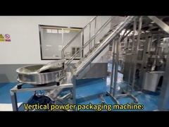 Macchina di imballaggio di polvere di masala Verticale FFS Imballaggio Snack Roll Film Bag Machine di alimentazione