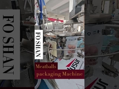 Macchine di imballaggio automatico per prodotti a base di carne con sacchetto sotto il materiale di tenuta sotto vuoto azoto