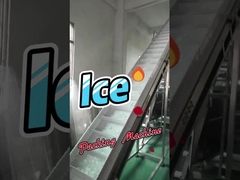 Verticale Ice Cube Roll Film Back sigillato sacchetto a quattro lati sigillato sacchetto di imballaggio macchina